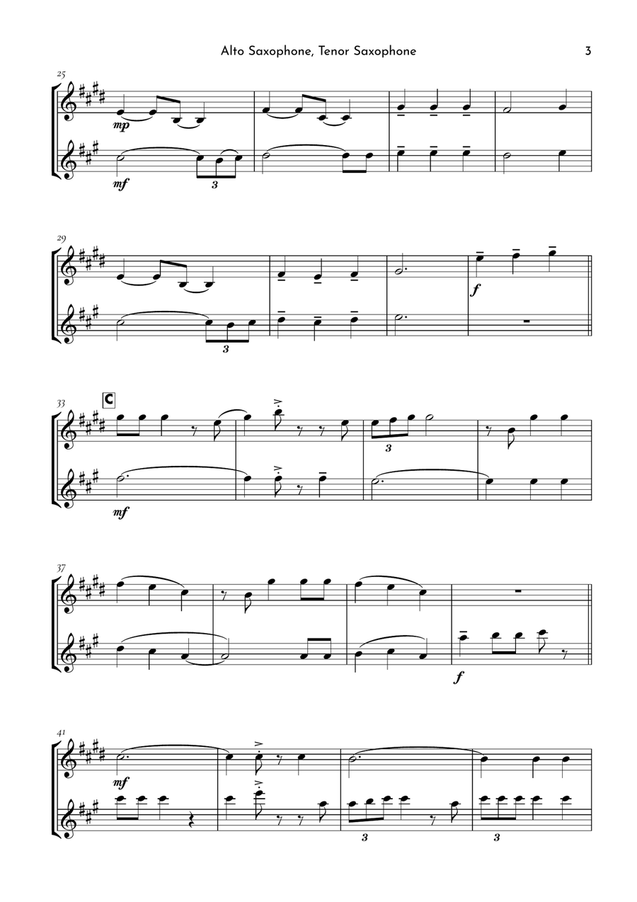 If I Ain't Got You If I Ain't Got You Tenor Saxophone scores gallery preview page 3