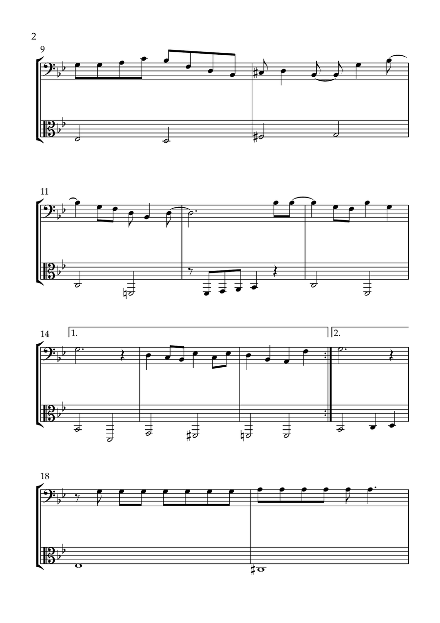 You've Got A Friend In Me String Duet scores gallery preview page 2