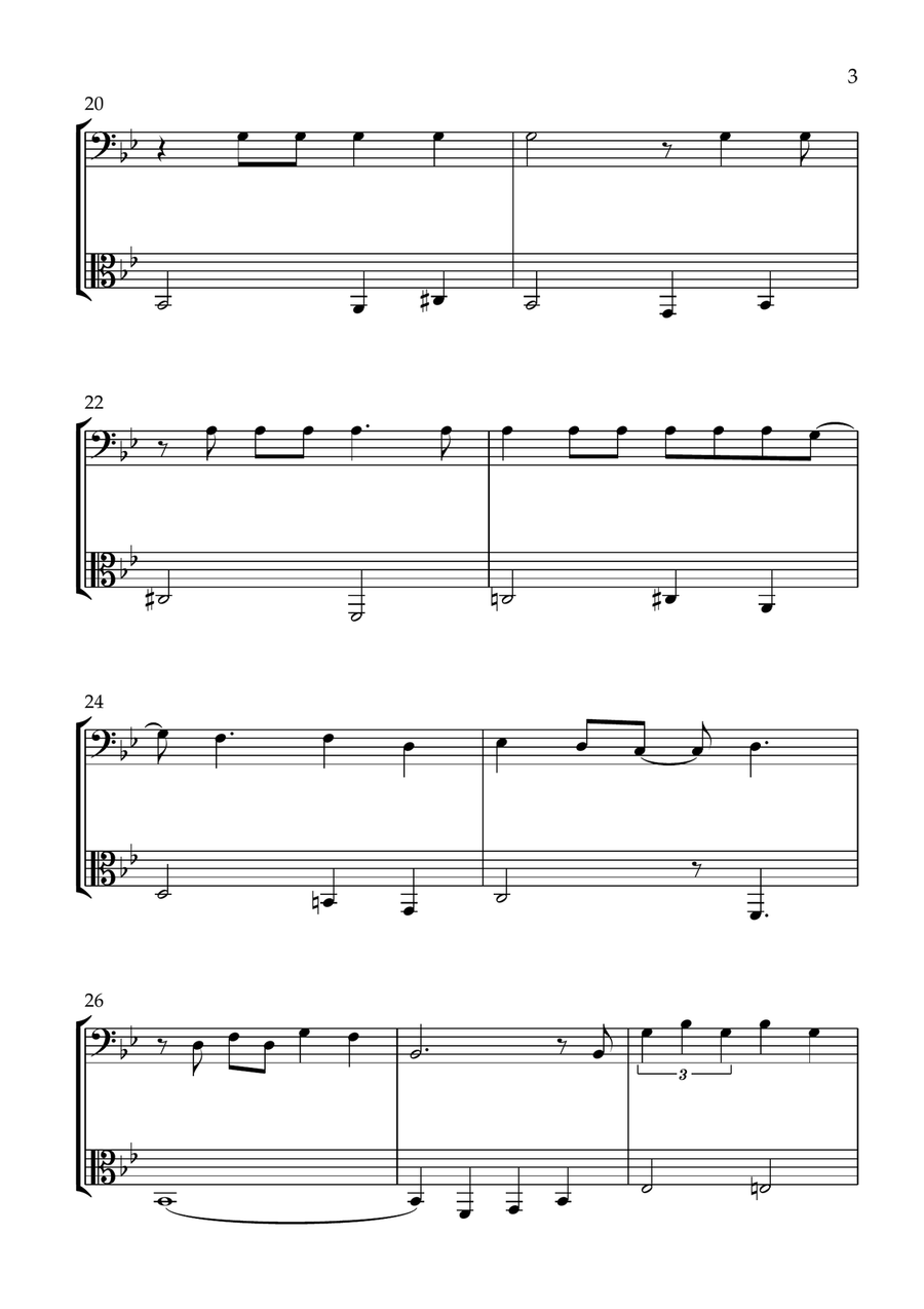 You've Got A Friend In Me String Duet scores gallery preview page 3