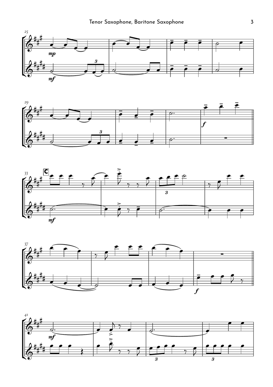 If I Ain't Got You If I Ain't Got You Tenor Saxophone scores gallery preview page 3