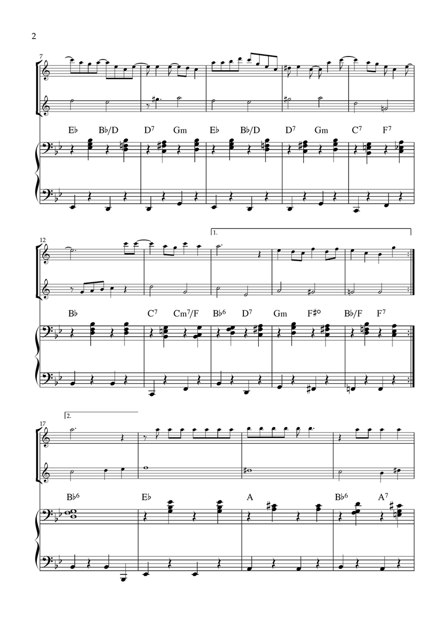 You've Got A Friend In Me Woodwind Duet scores gallery preview page 2