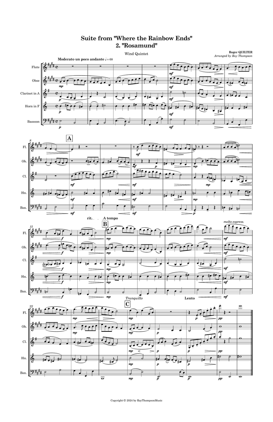 Quilter: Suite from 