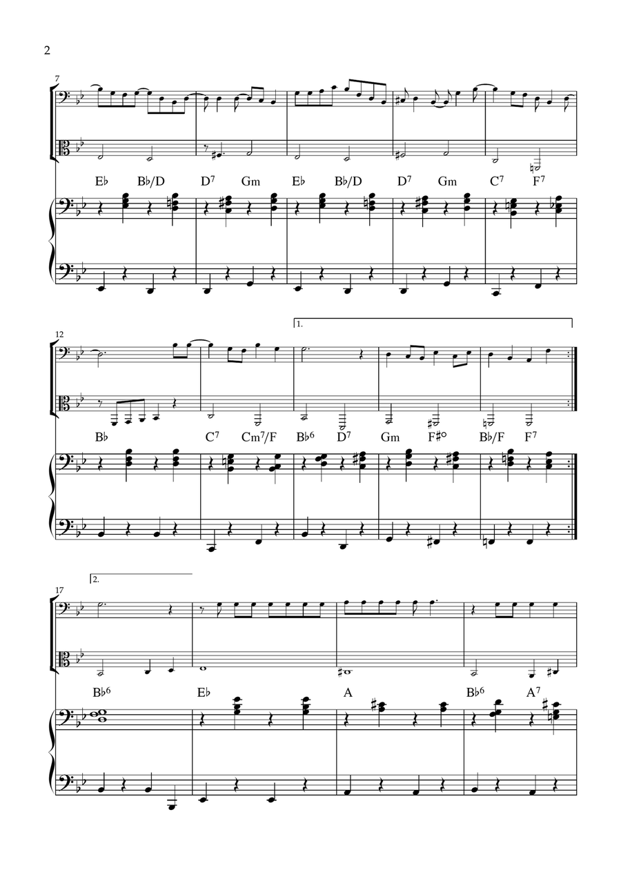 You've Got A Friend In Me String Duet scores gallery preview page 2