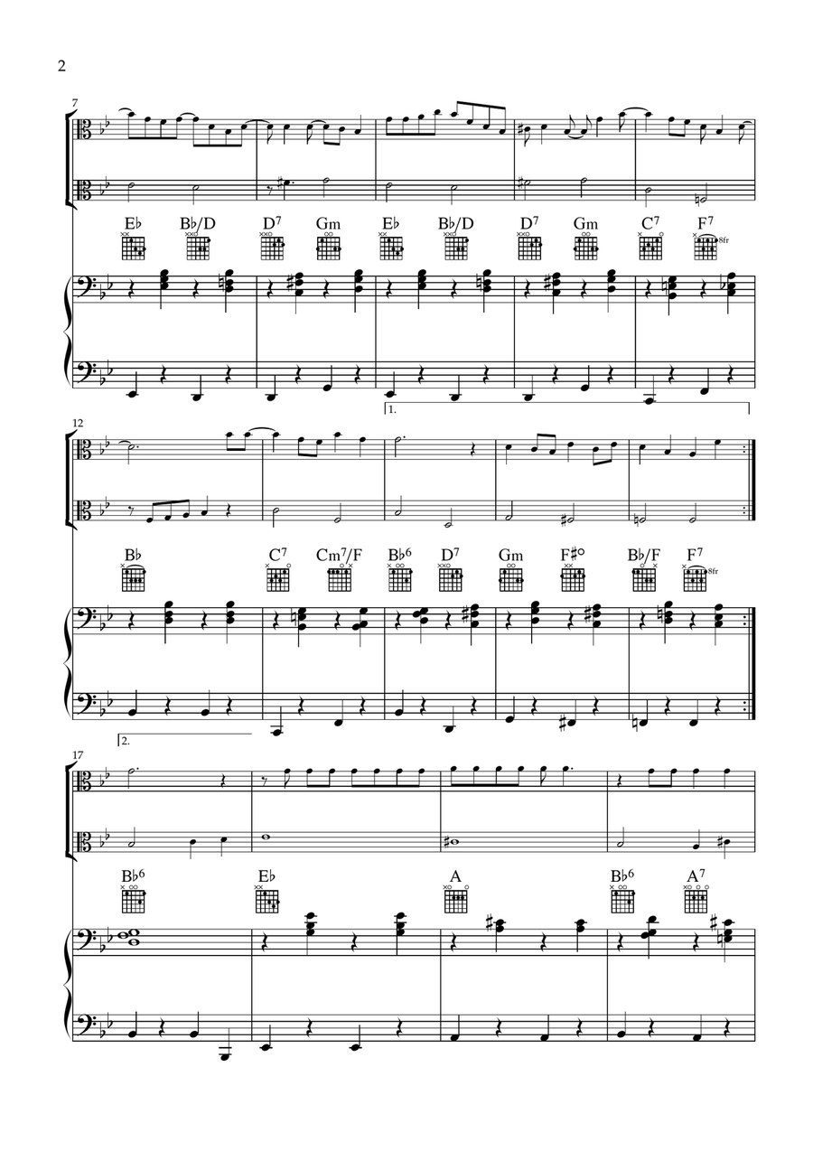 You've Got A Friend In Me String Duet scores gallery preview page 2