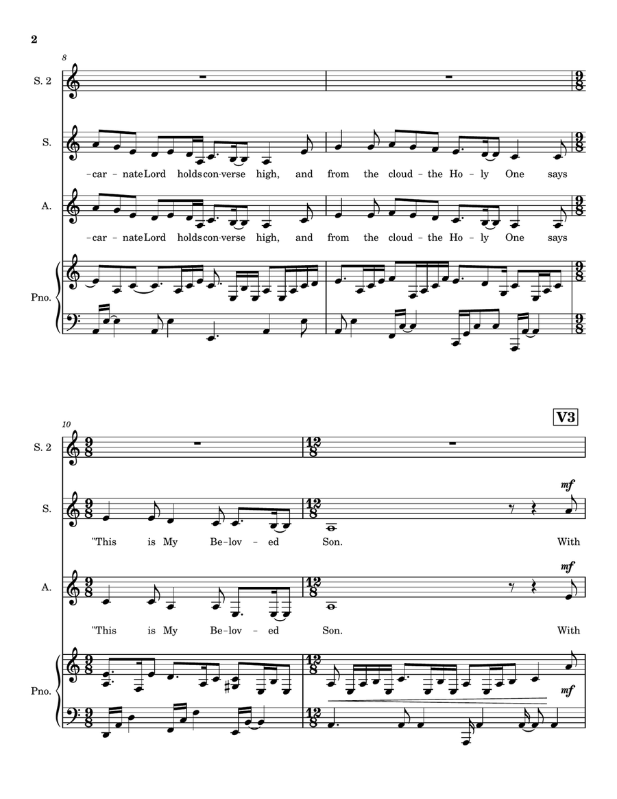 Oh Wondrous Image, Vision Fair - SA [A Minor] SA scores gallery preview page 3