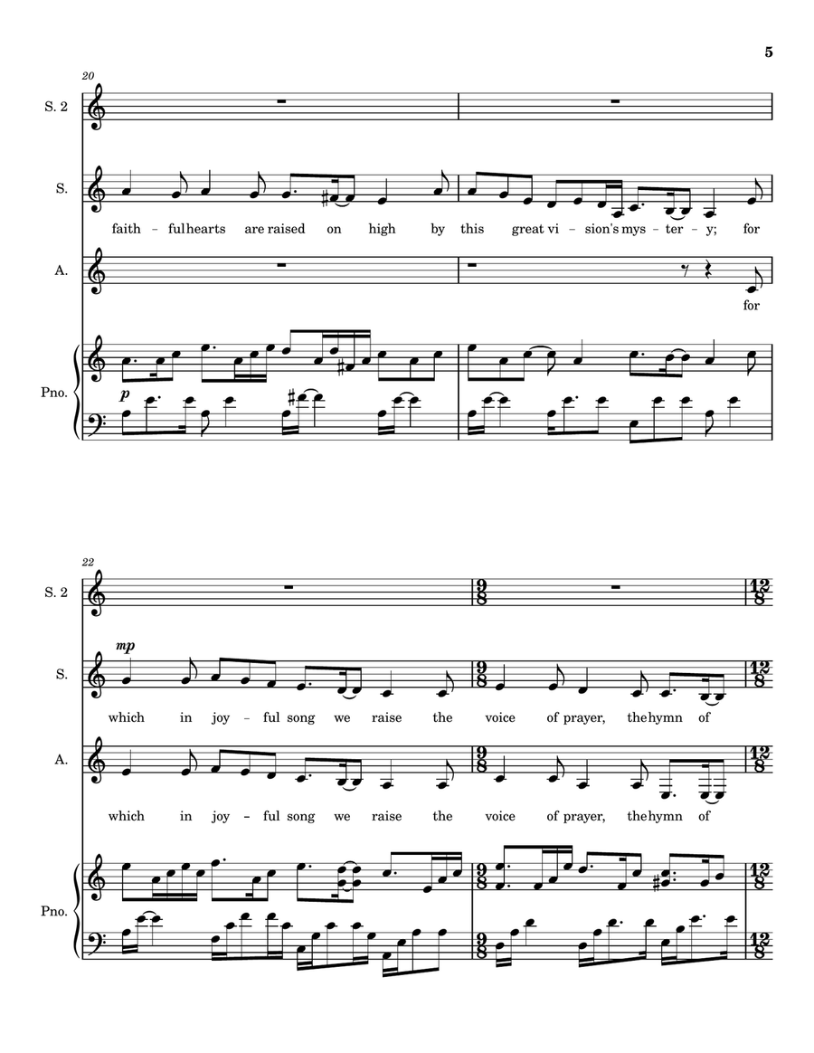 Oh Wondrous Image, Vision Fair - SA [A Minor] SA scores gallery preview page 6