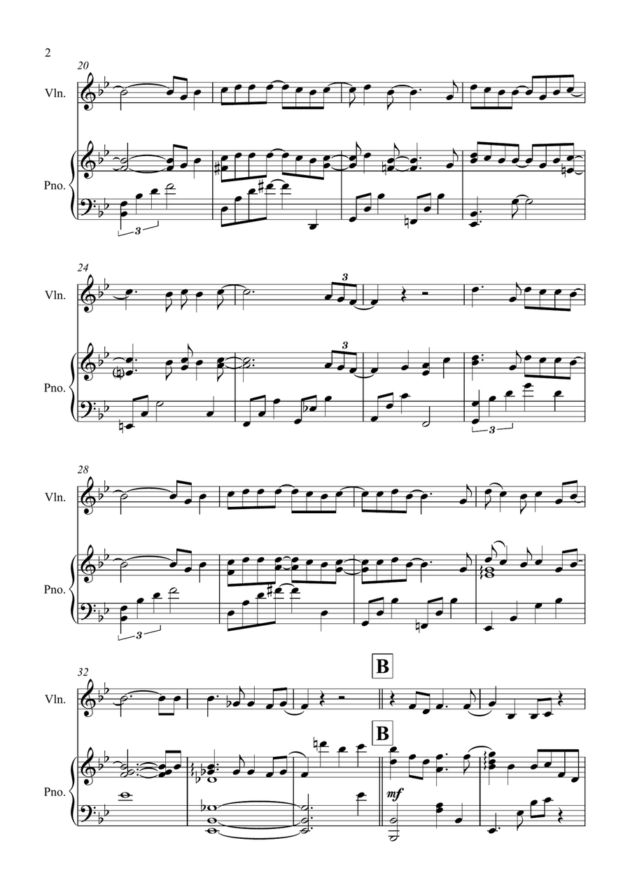 Half The World Away Half The World Away Violin Solo scores gallery preview page 2