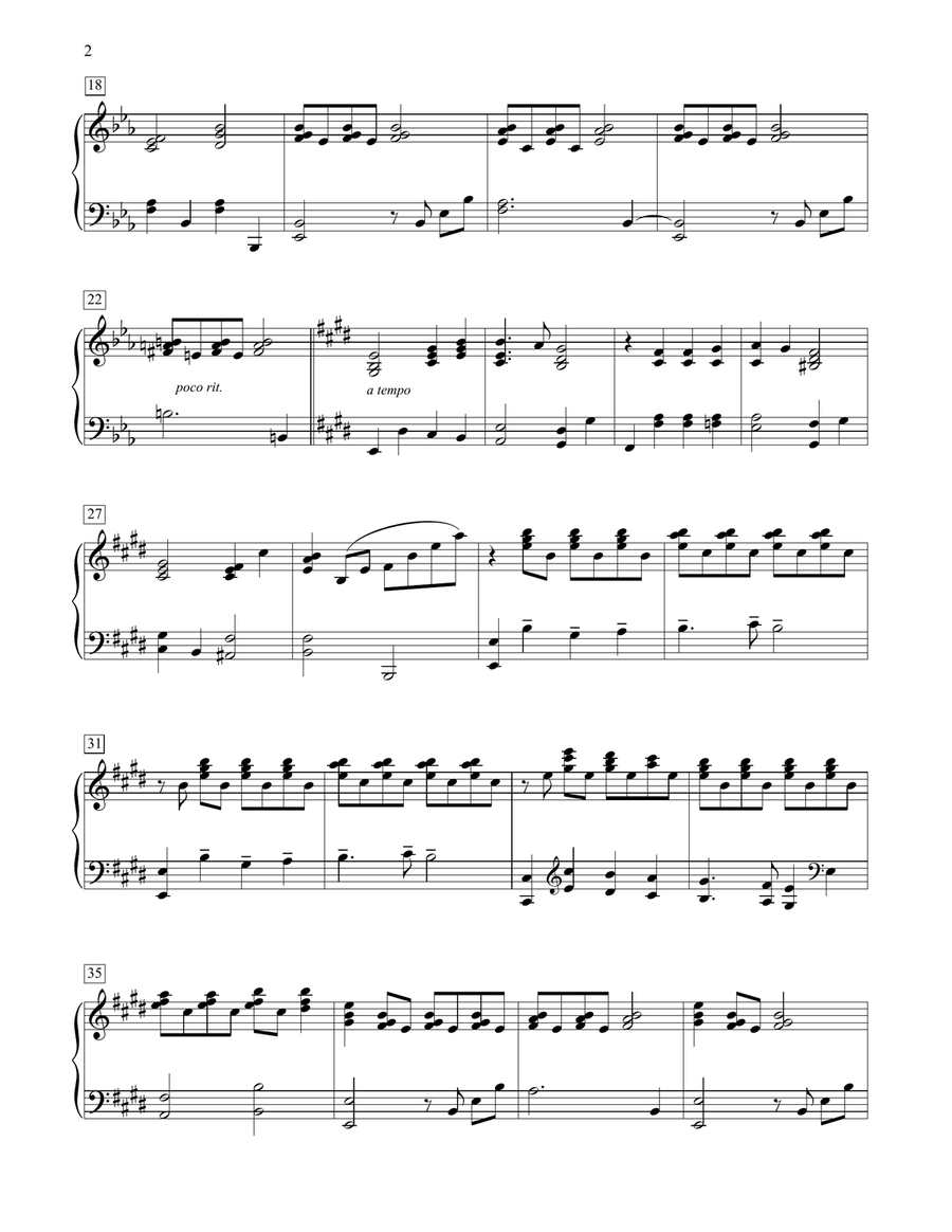 My Faith Looks Up To Thee (arr. Glenda Austin) Piano Method scores gallery preview page 2
