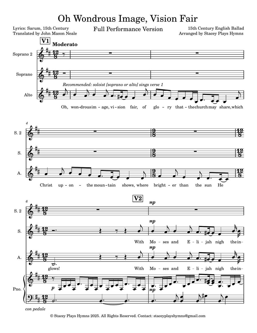 Oh Wondrous Image, Vision Fair - SA [B Minor] SA scores gallery preview page 2