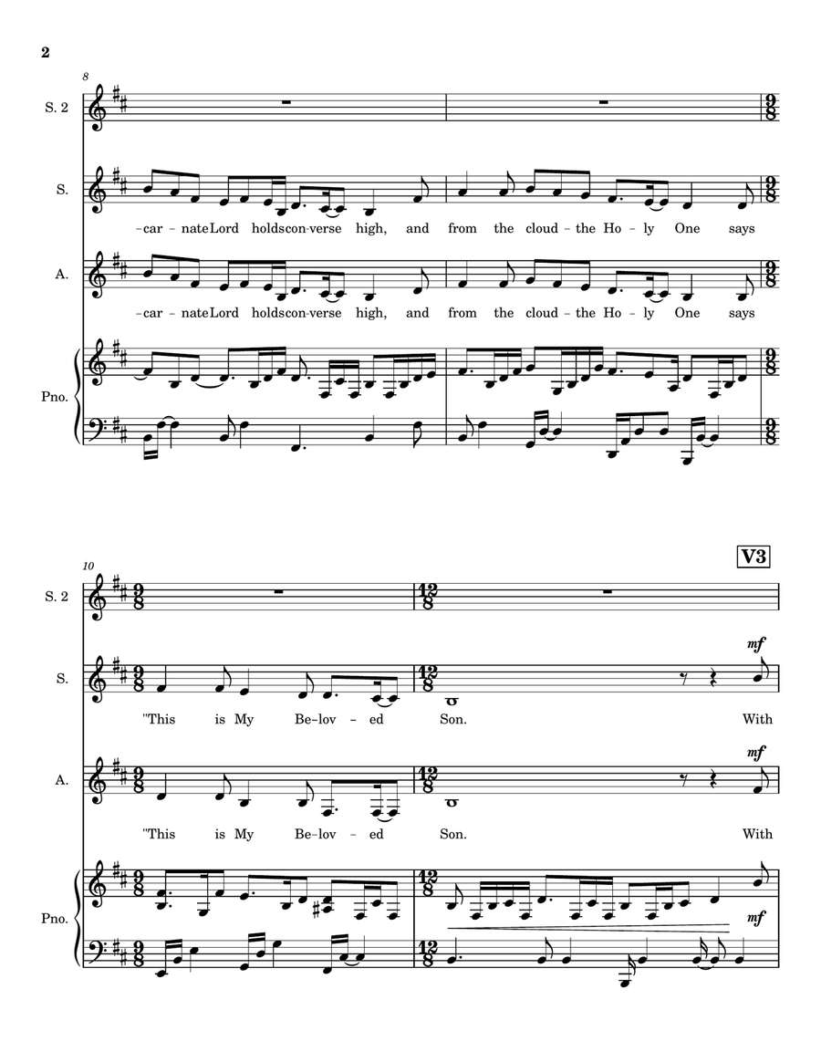 Oh Wondrous Image, Vision Fair - SA [B Minor] SA scores gallery preview page 3