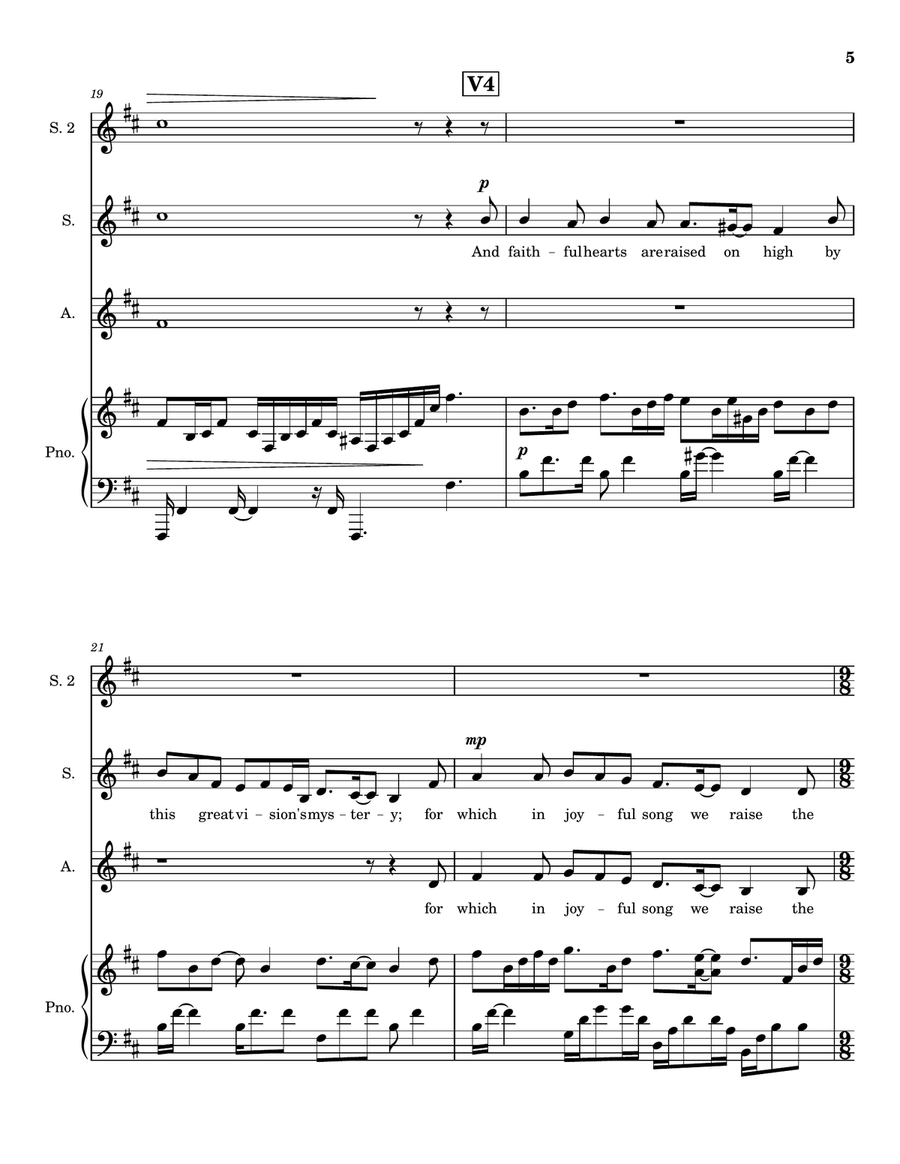 Oh Wondrous Image, Vision Fair - SA [B Minor] SA scores gallery preview page 6