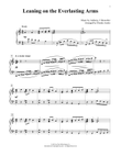 Leaning On The Everlasting Arms (arr. Glenda Austin)