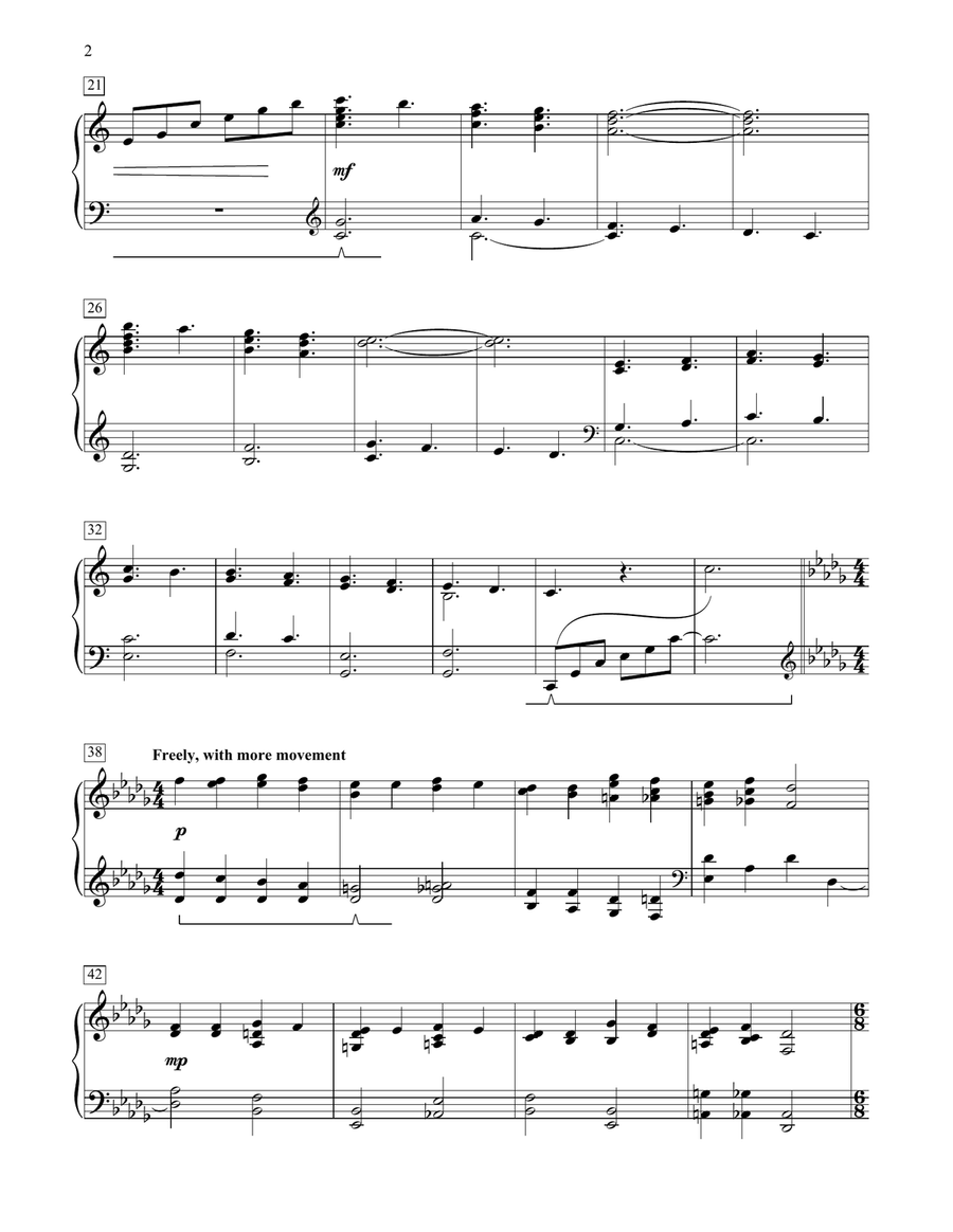 I Surrender All (arr. Glenda Austin) Piano Method scores gallery preview page 2