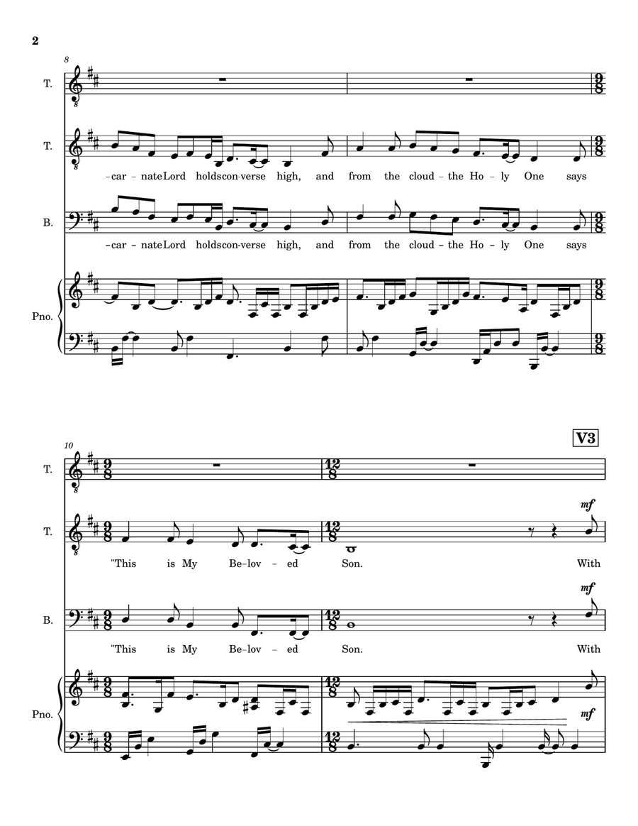 Oh Wondrous Image, Vision Fair - TB [B Minor] TB scores gallery preview page 3