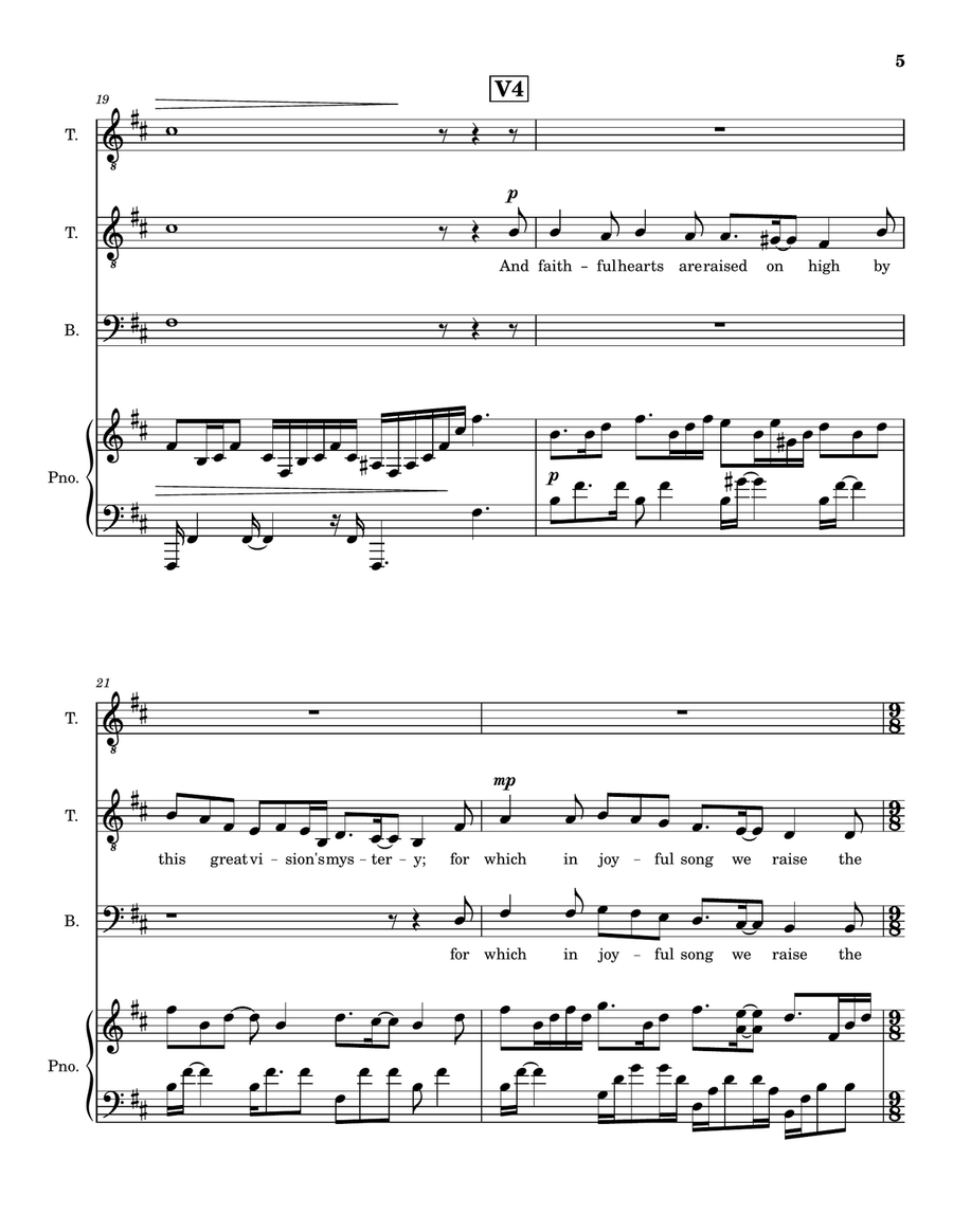 Oh Wondrous Image, Vision Fair - TB [B Minor] TB scores gallery preview page 6