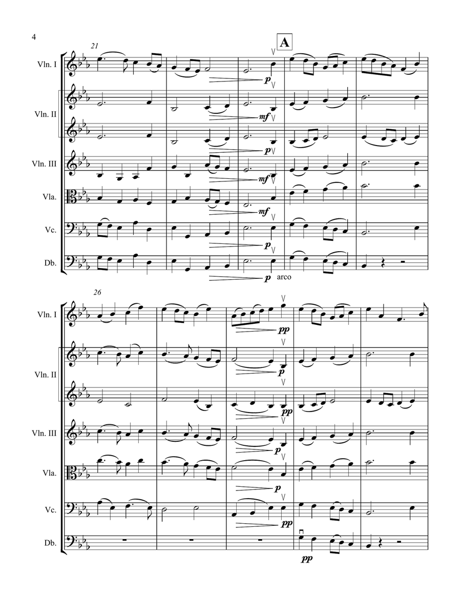 THIS JOYFUL EASTERTIDE FOR STRING ORCHESTRA Chamber Music scores gallery preview page 5