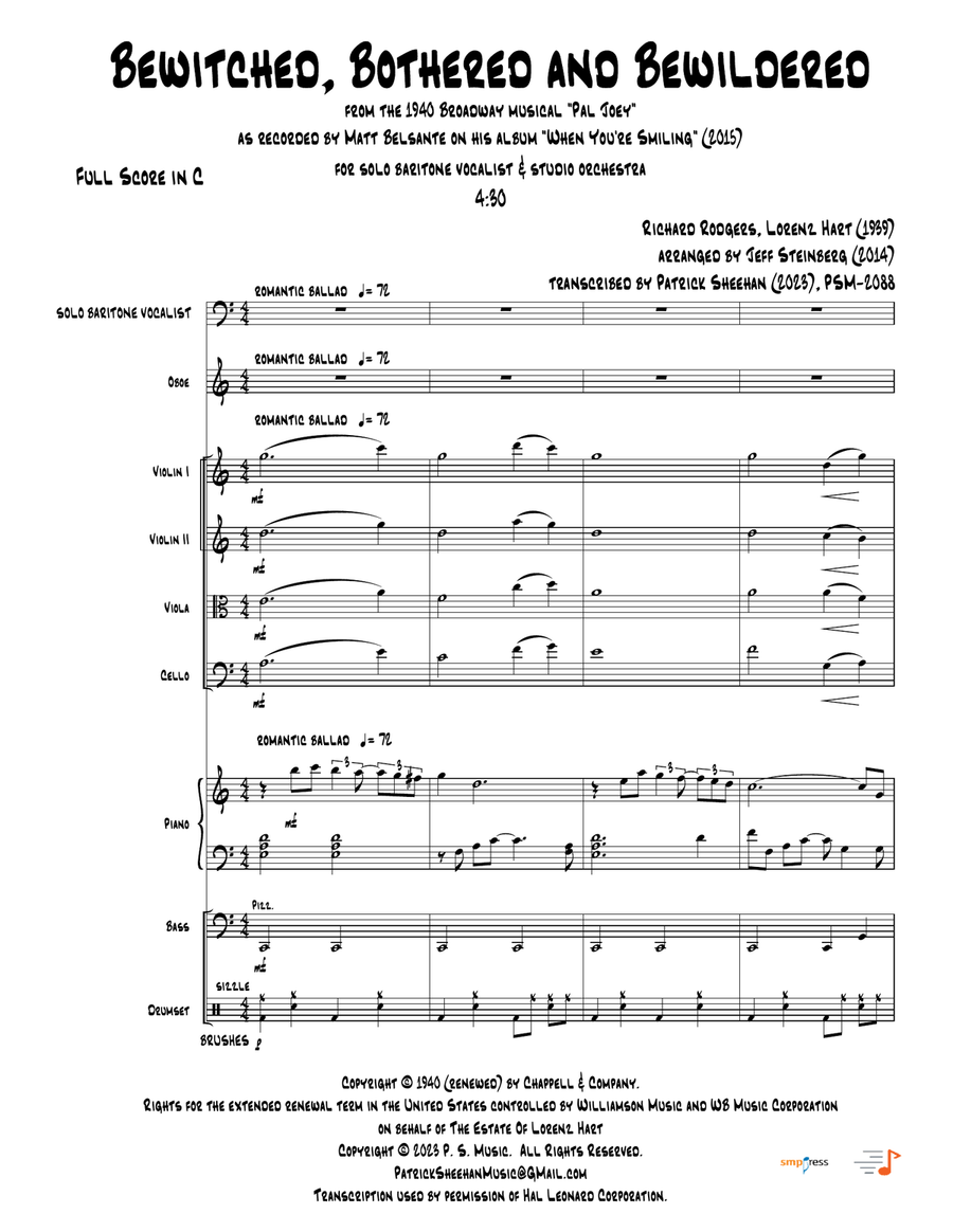 Bewitched Large Ensemble scores gallery preview page 1
