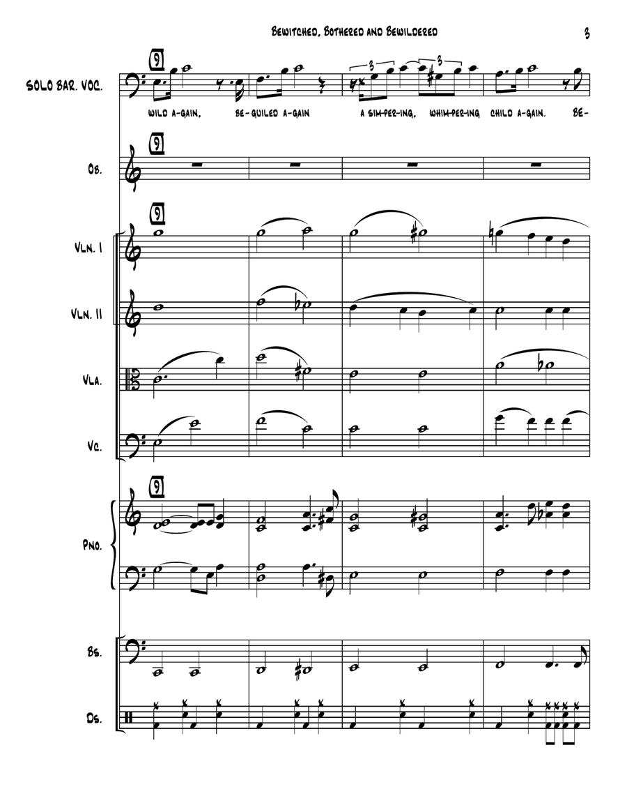 Bewitched Large Ensemble scores gallery preview page 3