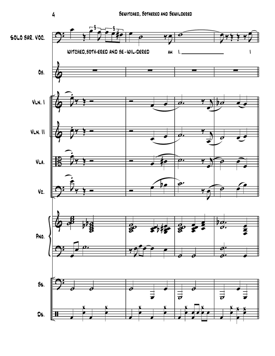 Bewitched Large Ensemble scores gallery preview page 4