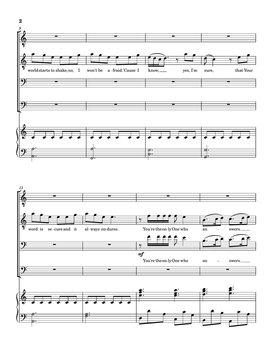 Calling On Heaven Calling On Heaven TTBB scores gallery preview page 3