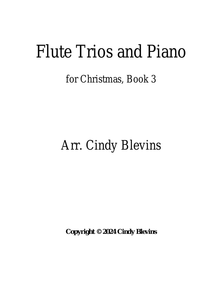 12 Favorite Hymns, Book 3, for Three Flutes and Piano Small Ensemble scores gallery preview page 6