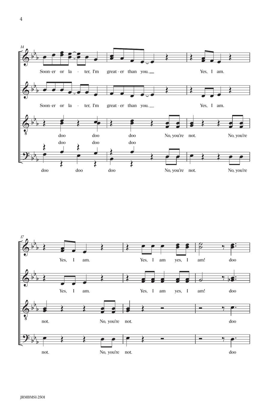 Anything You Can Do Divisi scores gallery preview page 4