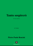 P. P. Bencini-Tanto sospirerò,in f minor