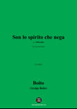 Boito-Son lo spirito che nega,in a minor