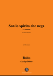 Boito-Son lo spirito che nega,in b flat minor