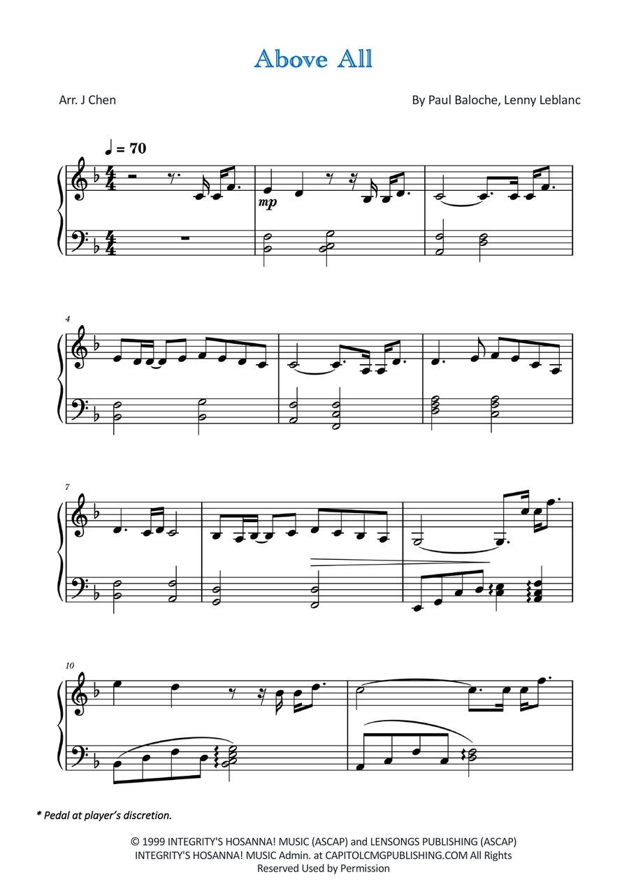 Above All Chamber Music scores gallery preview page 2
