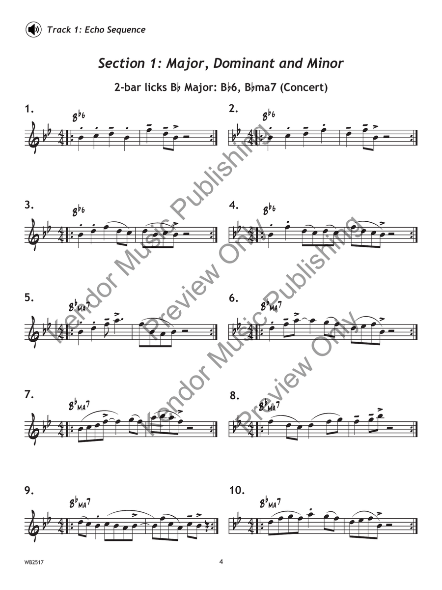 Lick Library - Vibraphone Jazz Ensemble scores gallery preview page 3