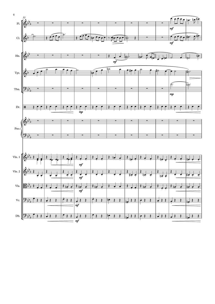 Merry-Go-Round Of Life Merry-Go-Round Of Life Chamber Orchestra scores gallery preview page 4