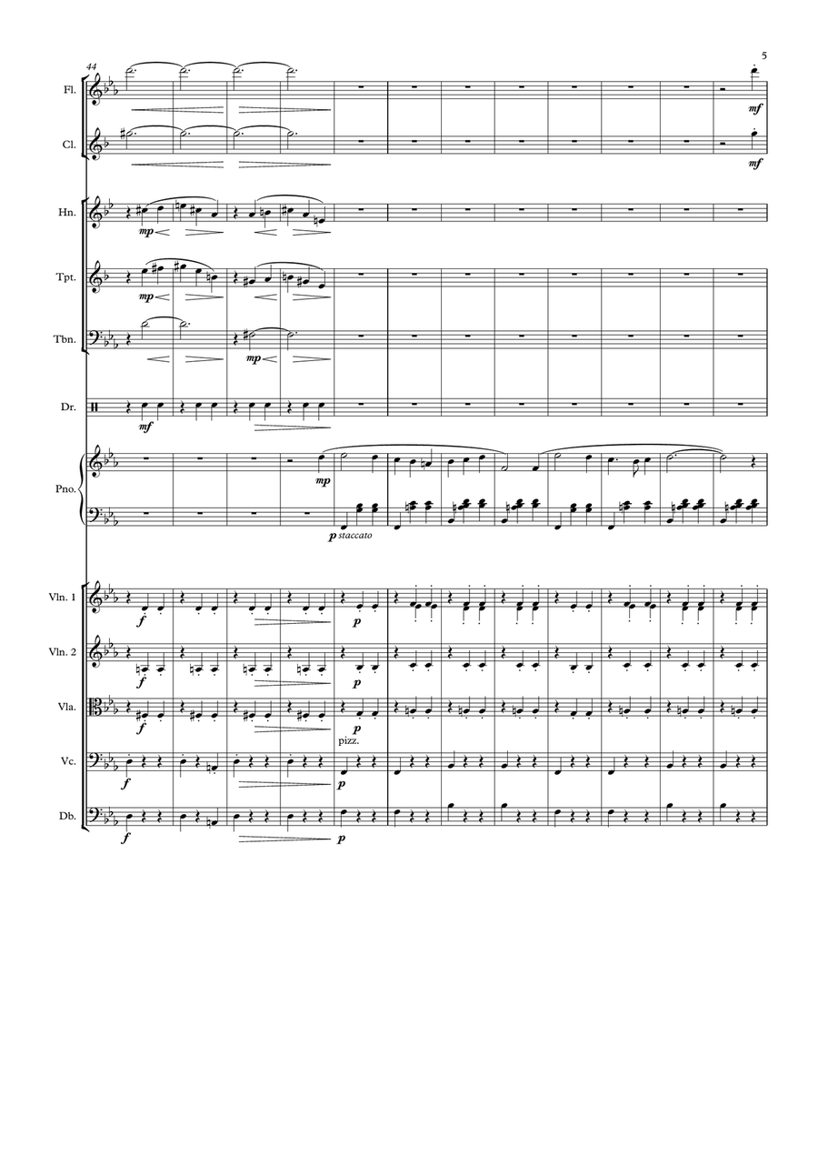 Merry-Go-Round Of Life Merry-Go-Round Of Life Chamber Orchestra scores gallery preview page 5