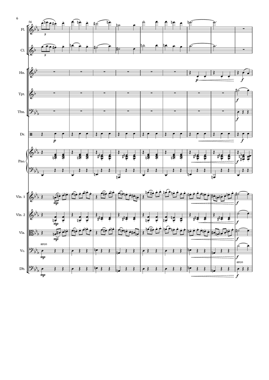 Merry-Go-Round Of Life Merry-Go-Round Of Life Chamber Orchestra scores gallery preview page 6