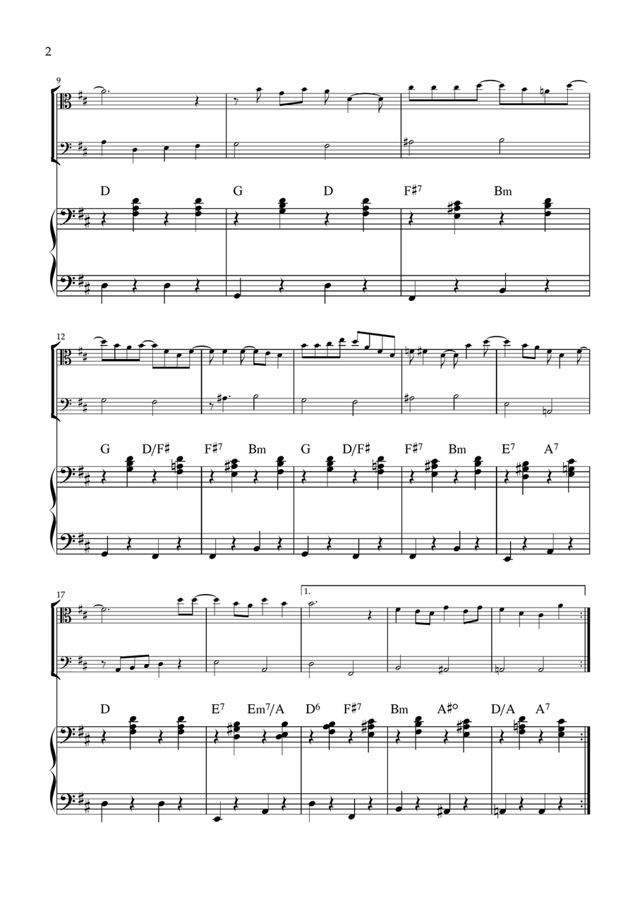 You've Got A Friend In Me String Duet scores gallery preview page 2