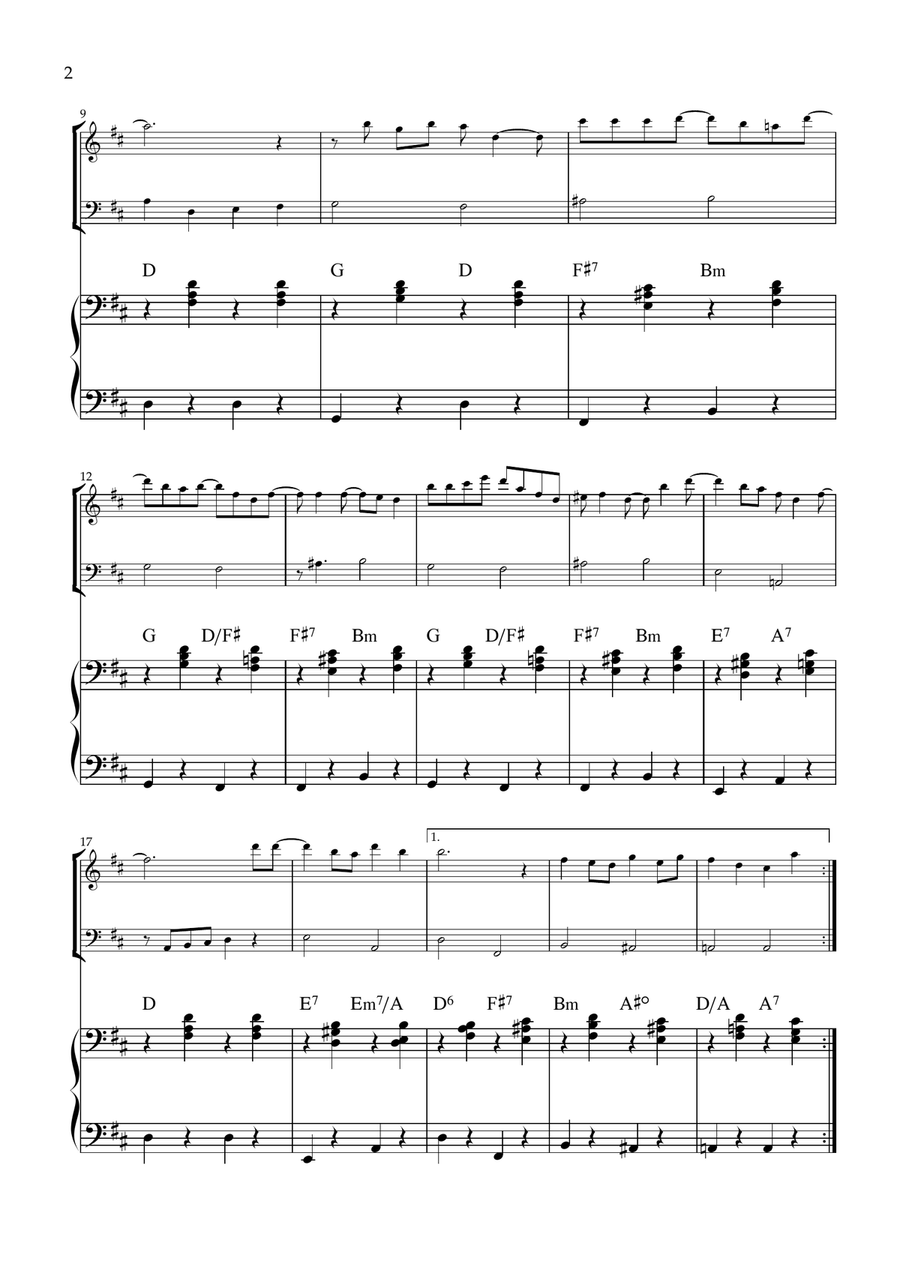 You've Got A Friend In Me Piano Trio scores gallery preview page 2