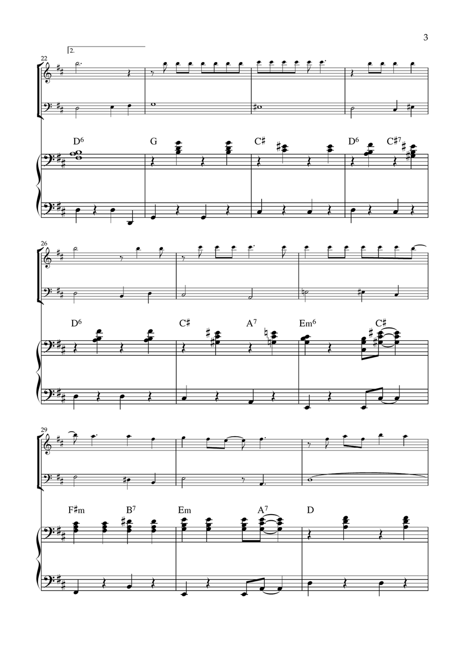 You've Got A Friend In Me Piano Trio scores gallery preview page 3