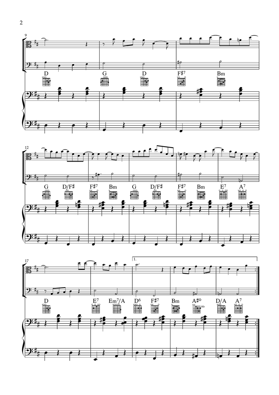 You've Got A Friend In Me String Duet scores gallery preview page 2