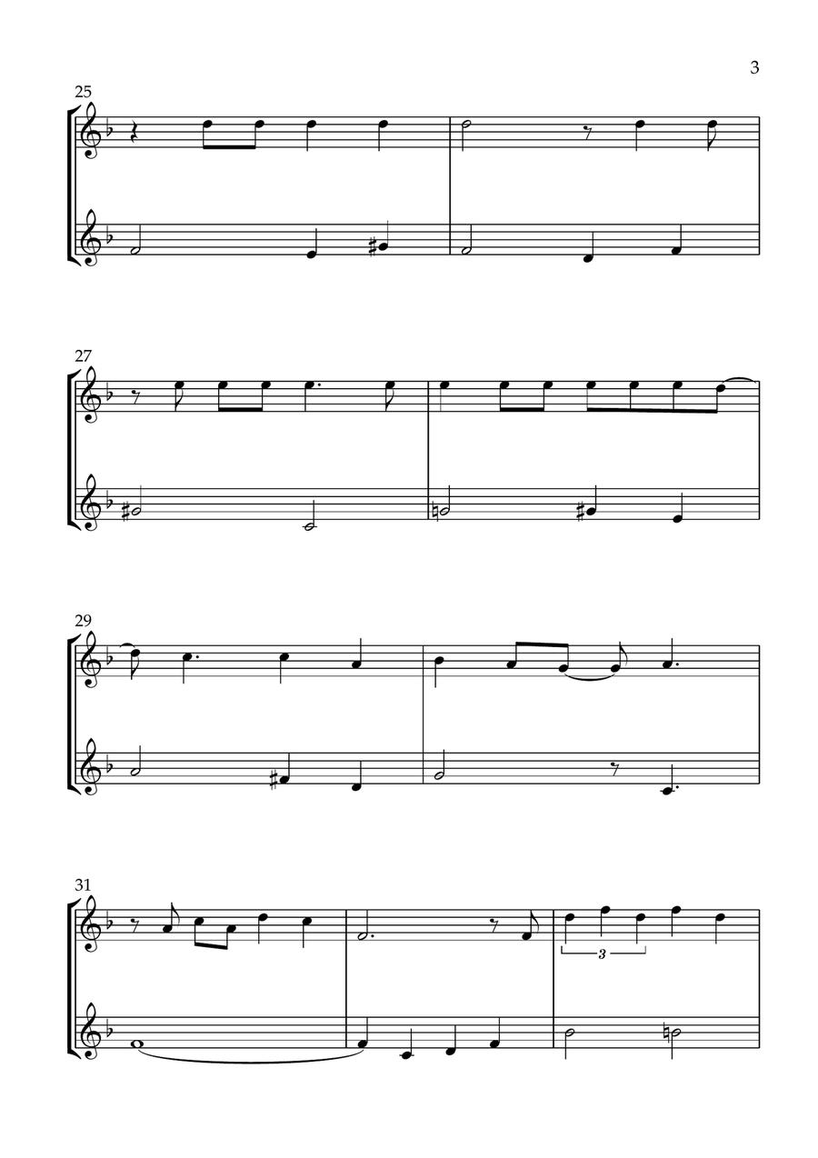 You've Got A Friend In Me Brass Duet scores gallery preview page 3