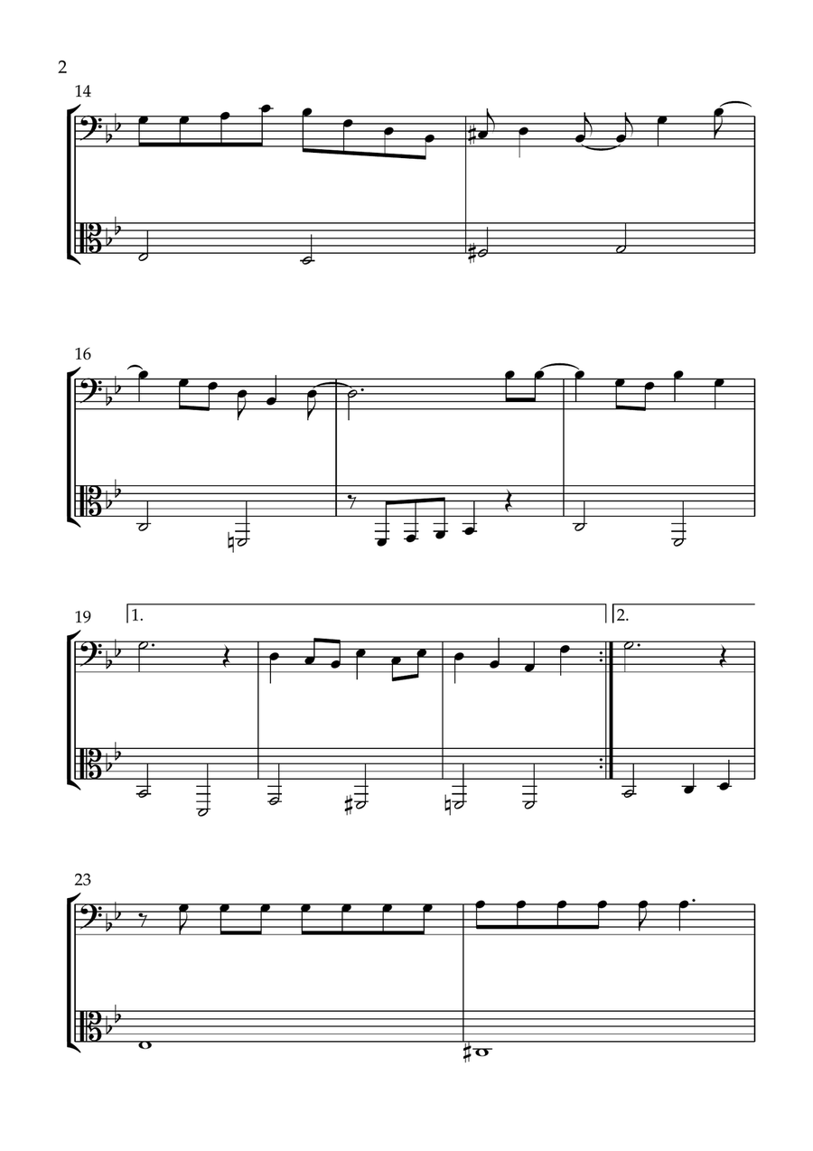 You've Got A Friend In Me String Duet scores gallery preview page 2