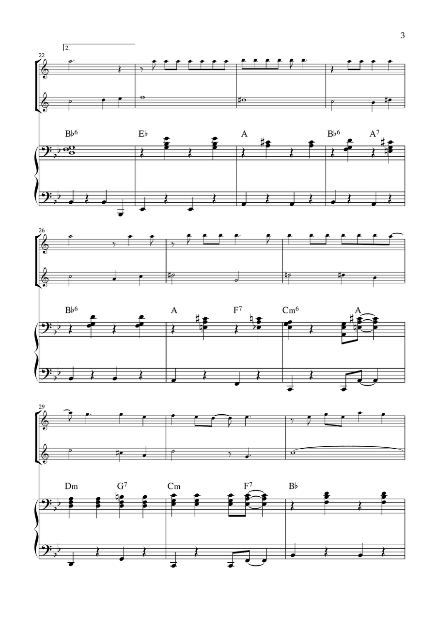 You've Got A Friend In Me B-Flat Clarinet scores gallery preview page 3