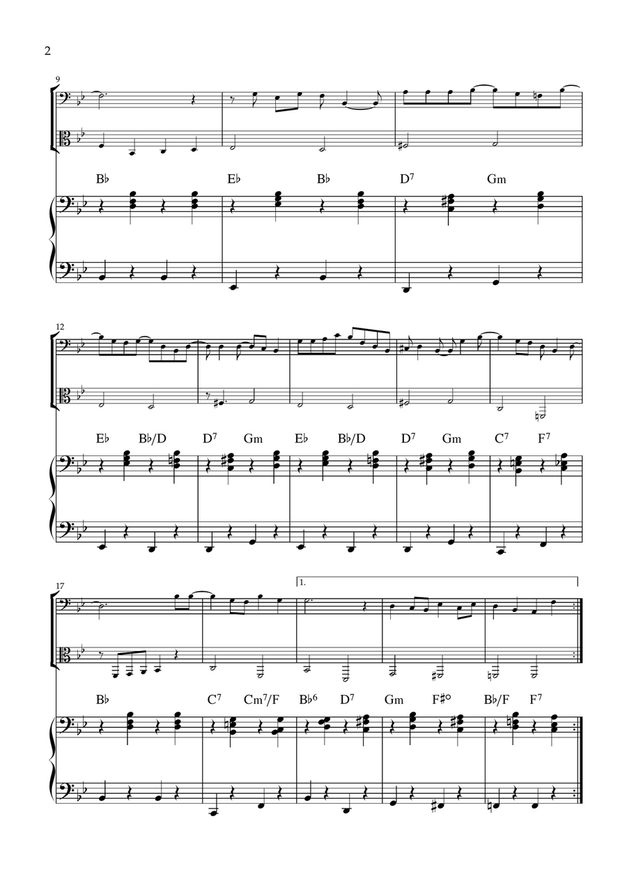 You've Got A Friend In Me String Duet scores gallery preview page 2