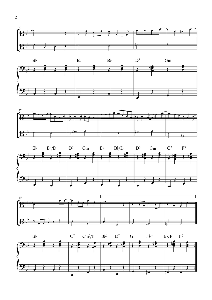 You've Got A Friend In Me String Duet scores gallery preview page 2