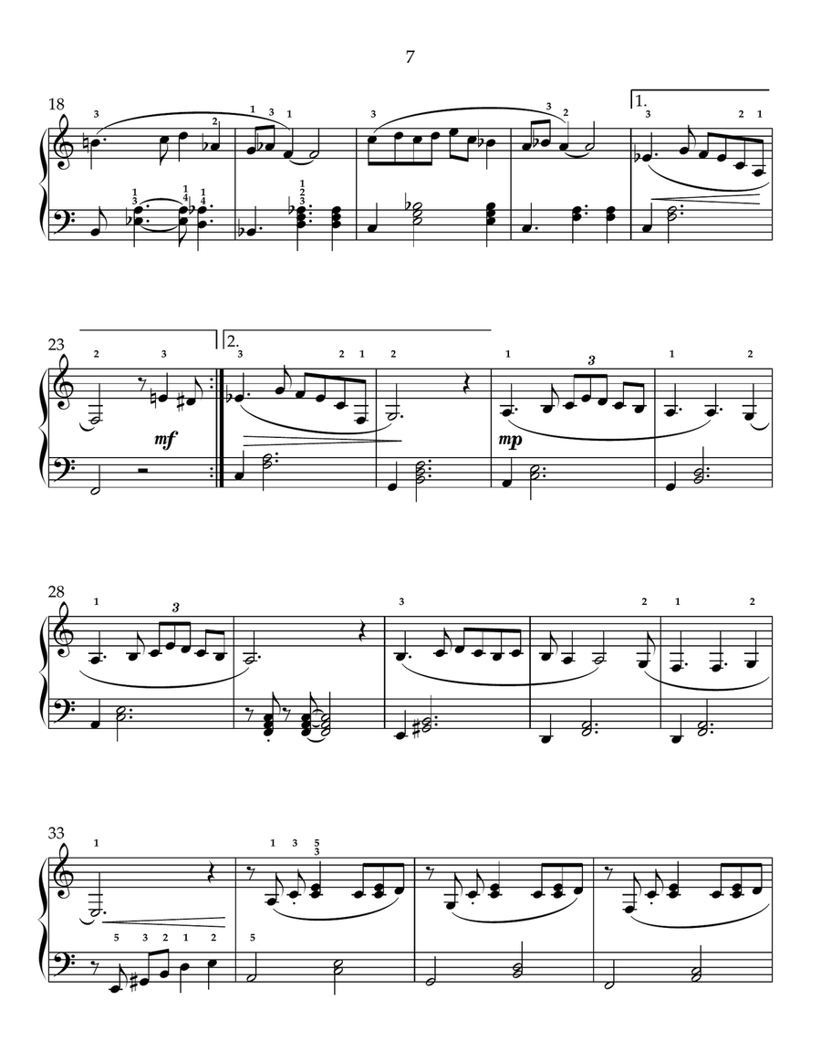 Swinging Through Stars Piano Method scores gallery preview page 2