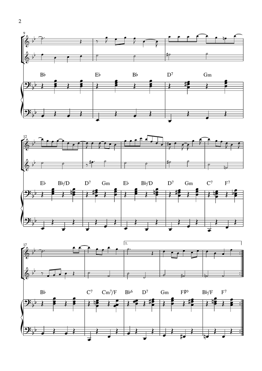 You've Got A Friend In Me String Duet scores gallery preview page 2