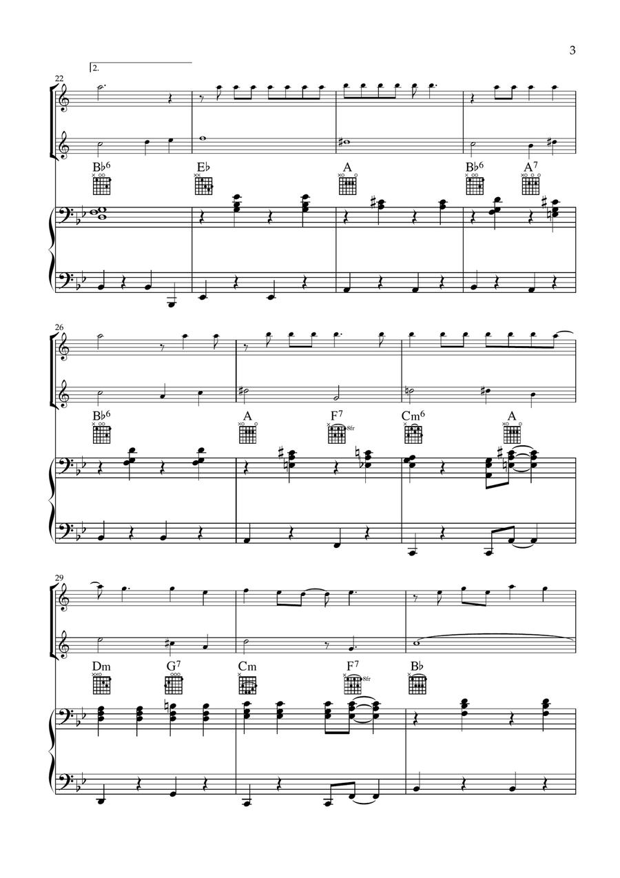 You've Got A Friend In Me B-Flat Clarinet scores gallery preview page 3