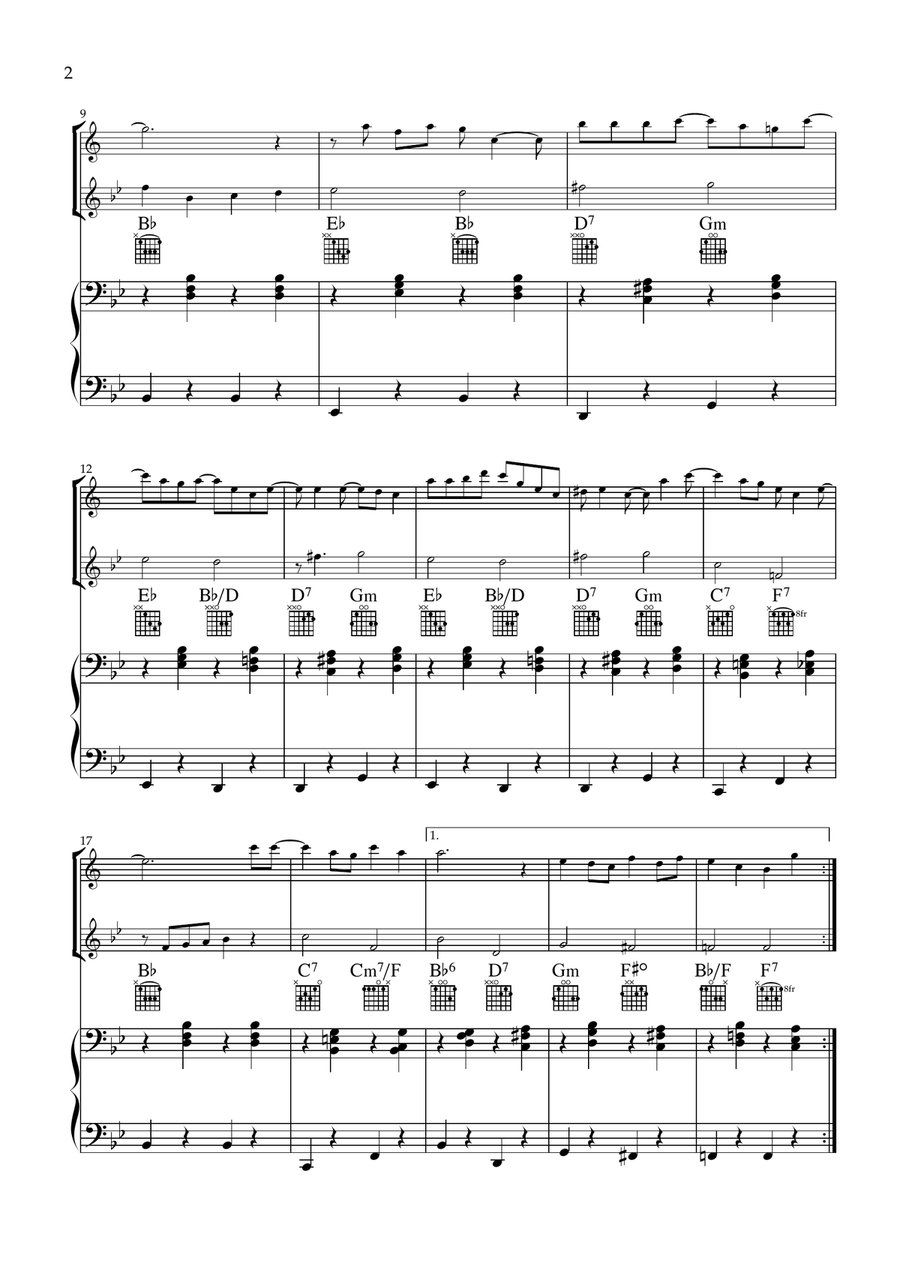 You've Got A Friend In Me Woodwind Duet scores gallery preview page 2