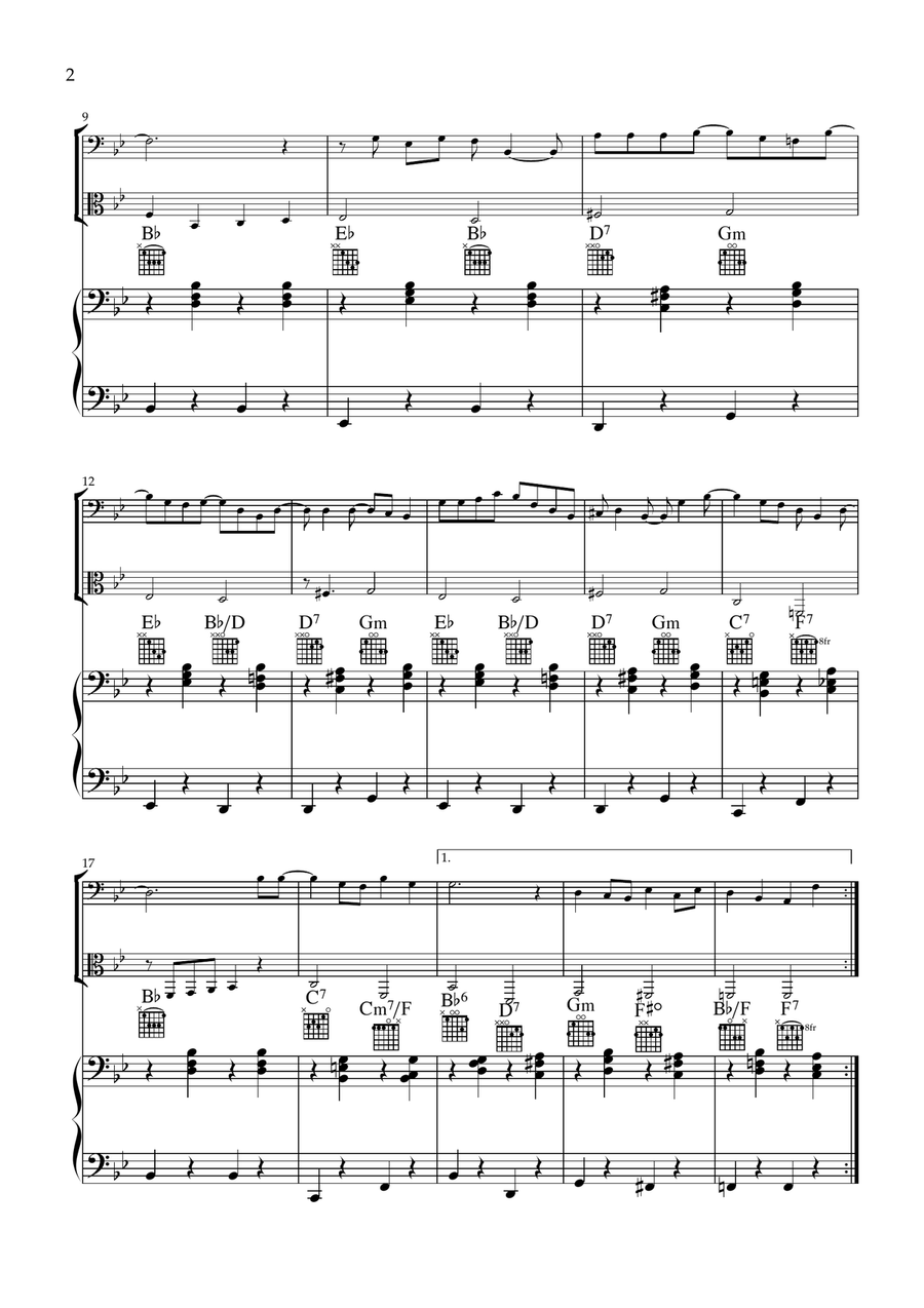 You've Got A Friend In Me String Duet scores gallery preview page 2