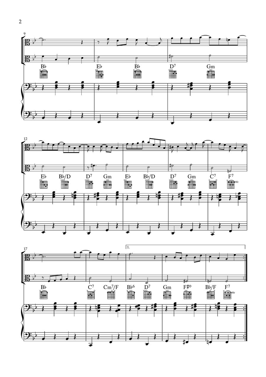 You've Got A Friend In Me String Duet scores gallery preview page 2