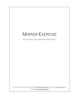 Mirror Exercise
